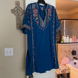 Johnny Was Linen Dress